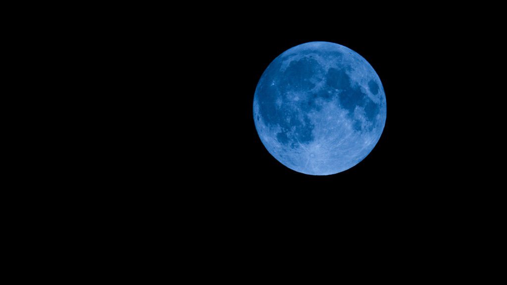 Why a Blue Moon’s No longer Actually Blue