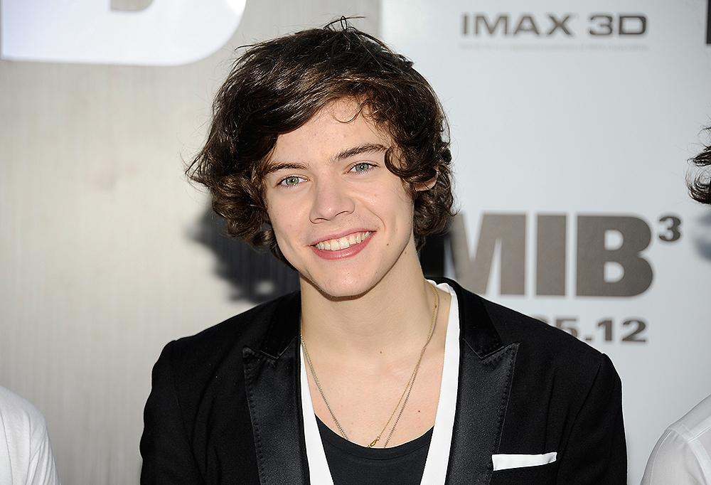 Singer Harry Styles arrives at the premiere of 