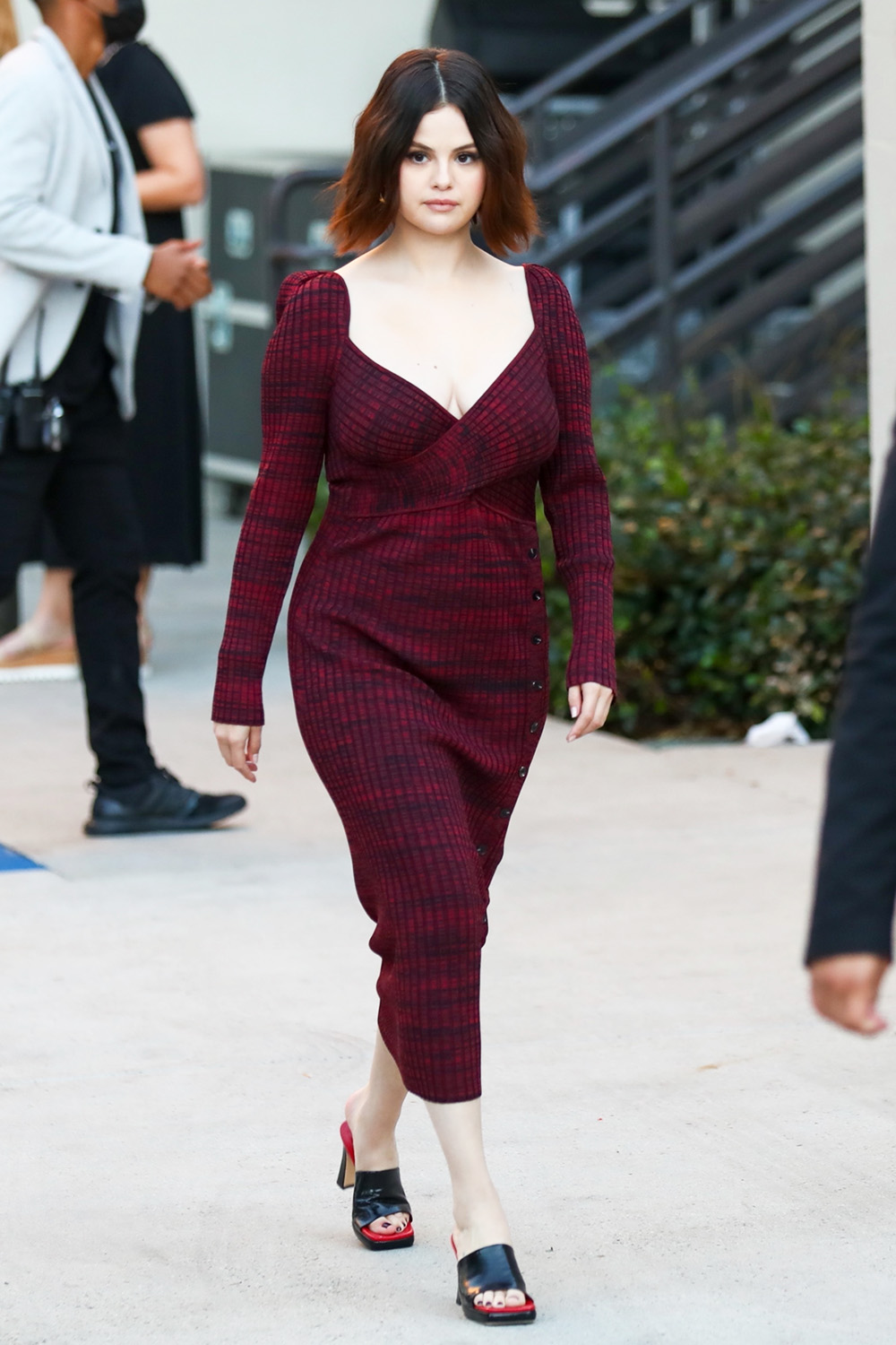 Los Angeles, CA  - Selena Gomez promotes 'Only Murders in the Building' in Los Angeles at the NeueHouse.Pictured: Selena GomezBACKGRID USA 28 OCTOBER 2021 USA: +1 310 798 9111 / usasales@backgrid.comUK: +44 208 344 2007 / uksales@backgrid.com*UK Clients - Pictures Containing ChildrenPlease Pixelate Face Prior To Publication*
