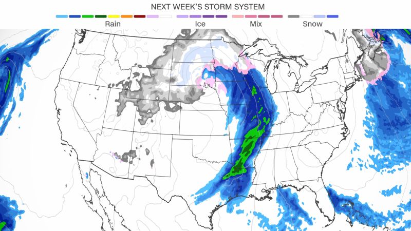 next weeks storm system