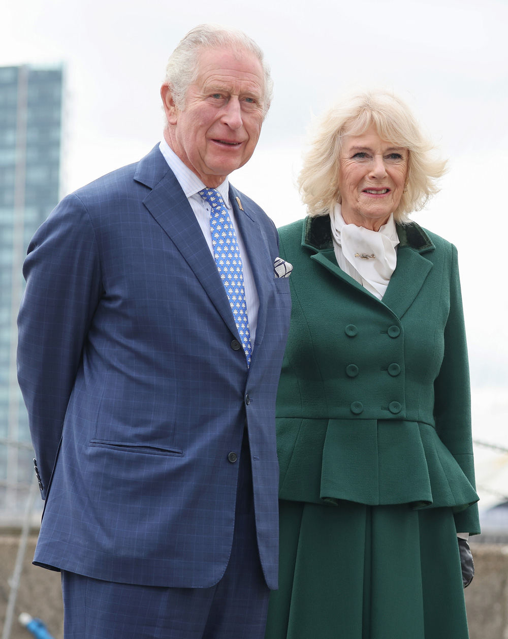 Prince Charles and Camilla Duchess of Cornwall arrive for their visit to The Prince's Foundation training site for arts and culture
Royal visit to The Prince's Foundation, Trinity Buoy Wharf, London, UK - 03 Feb 2022