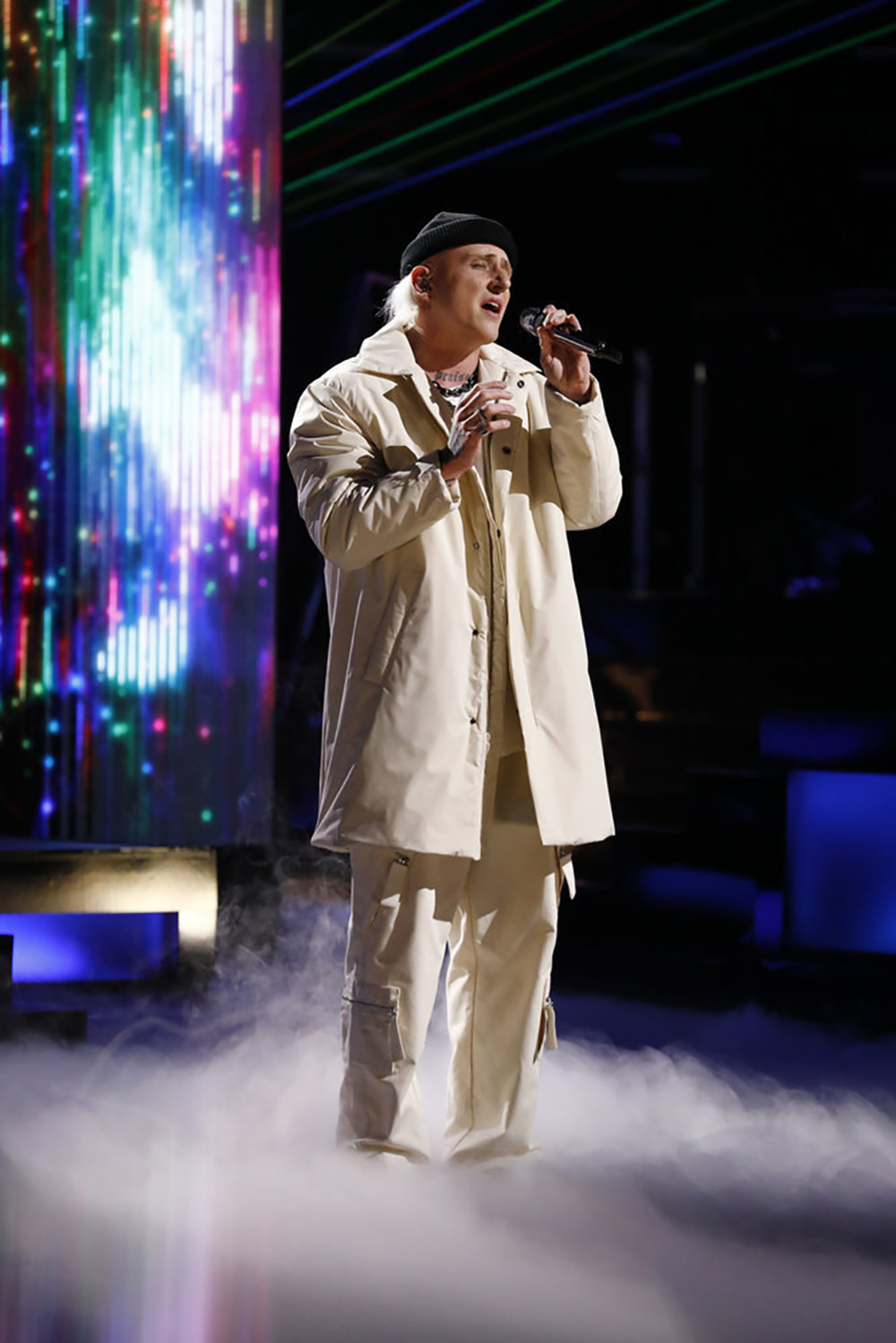 The Voice -- “Live Top 10 Performances” Episode 2218A -- Pictured: Bodie -- (Photo by: Trae Patton/NBC)