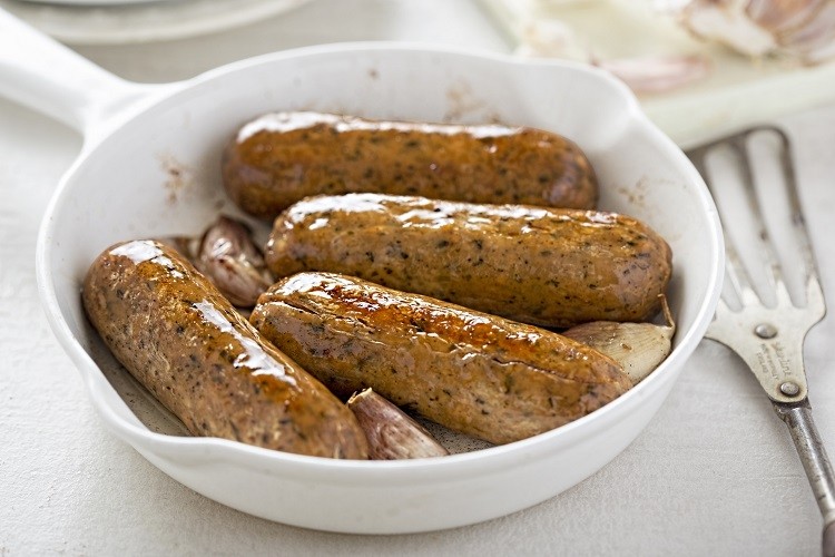 Bartosz Luczak mycoprotein sausages