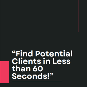 Find Potential Clients in Less than 60 Seconds
